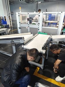 预制菜皮带流水线