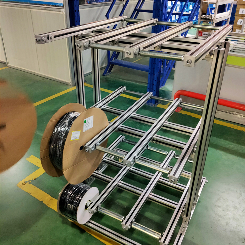 轻量化材质与人性化设计：精益管线束挂线架如何重塑生产现场安全与效率