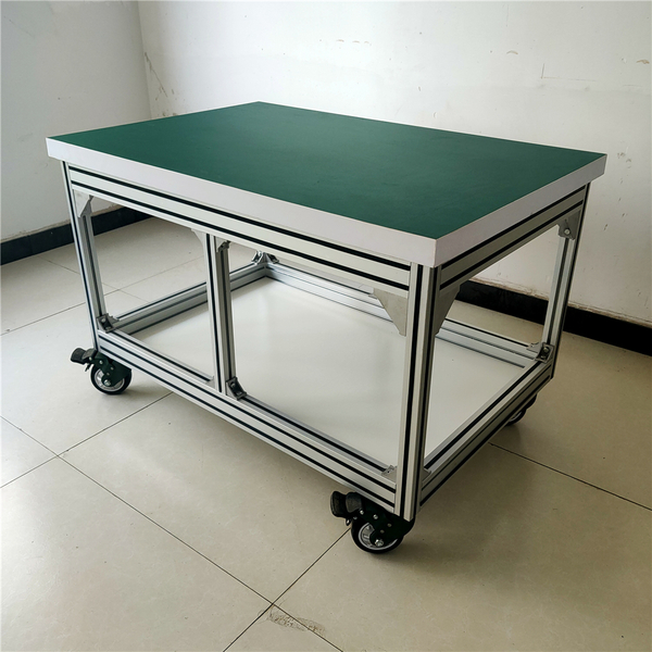 长沙移动式工作台 车间铝型材工作桌 湖南越海试验台