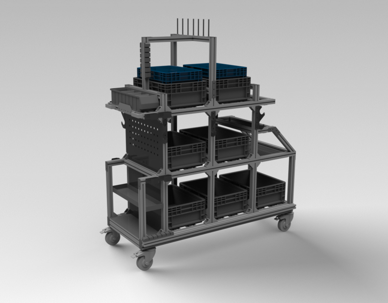 选对工具车省力更省心——铝型材工具车选购与定制化改装指南