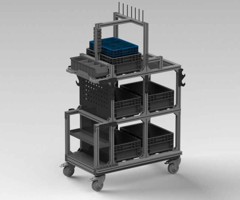 选对工具车省力更省心——铝型材工具车选购与定制化改装指南